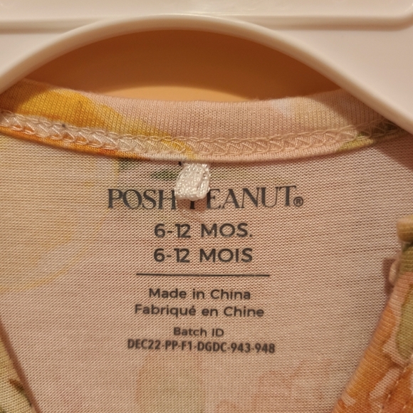 Posh Peanut Romper Dress 6-12m - Picture 3 of 4